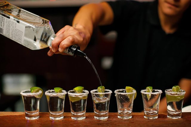 Tequila-shots