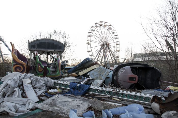 Abandoned New Orleans ten years after hurricane Katrina, America - Jul 2015