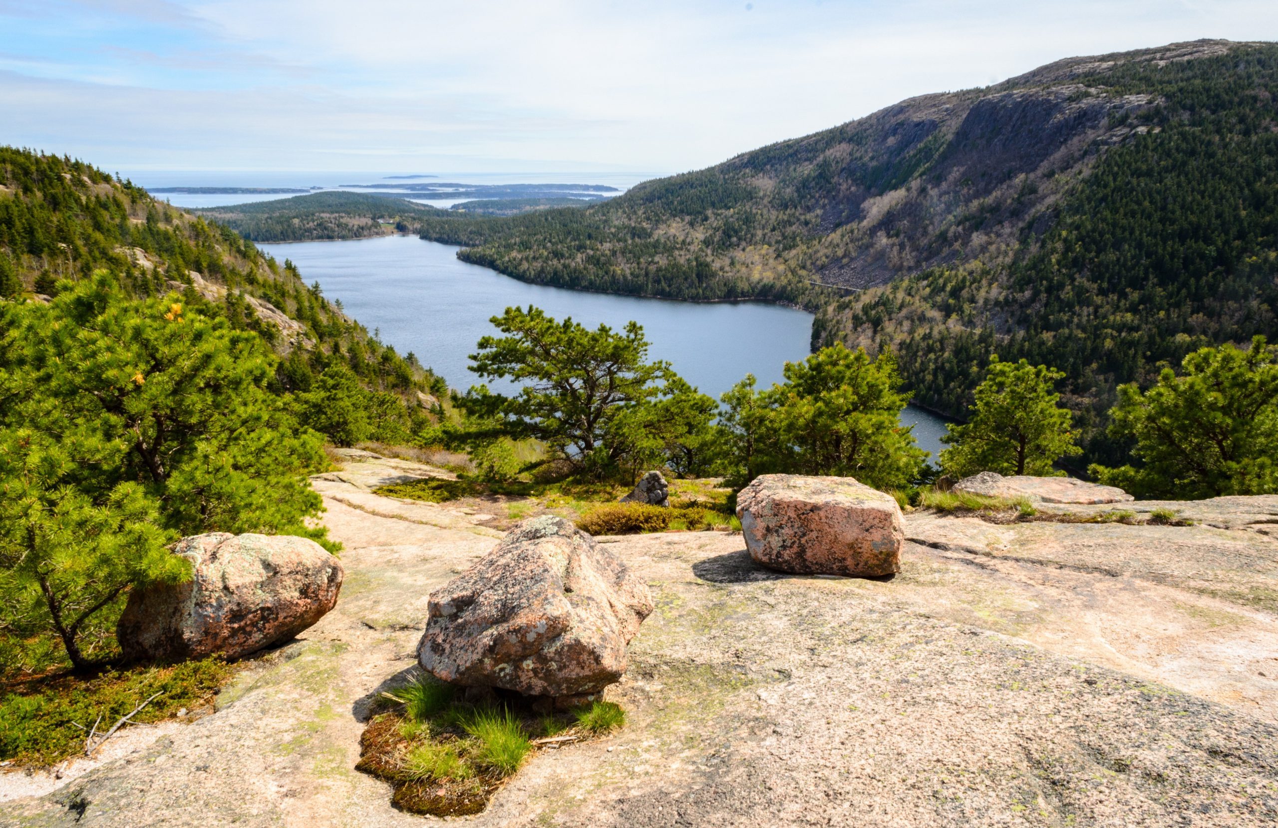 Precipice Loop Overlook at Acadia National Park