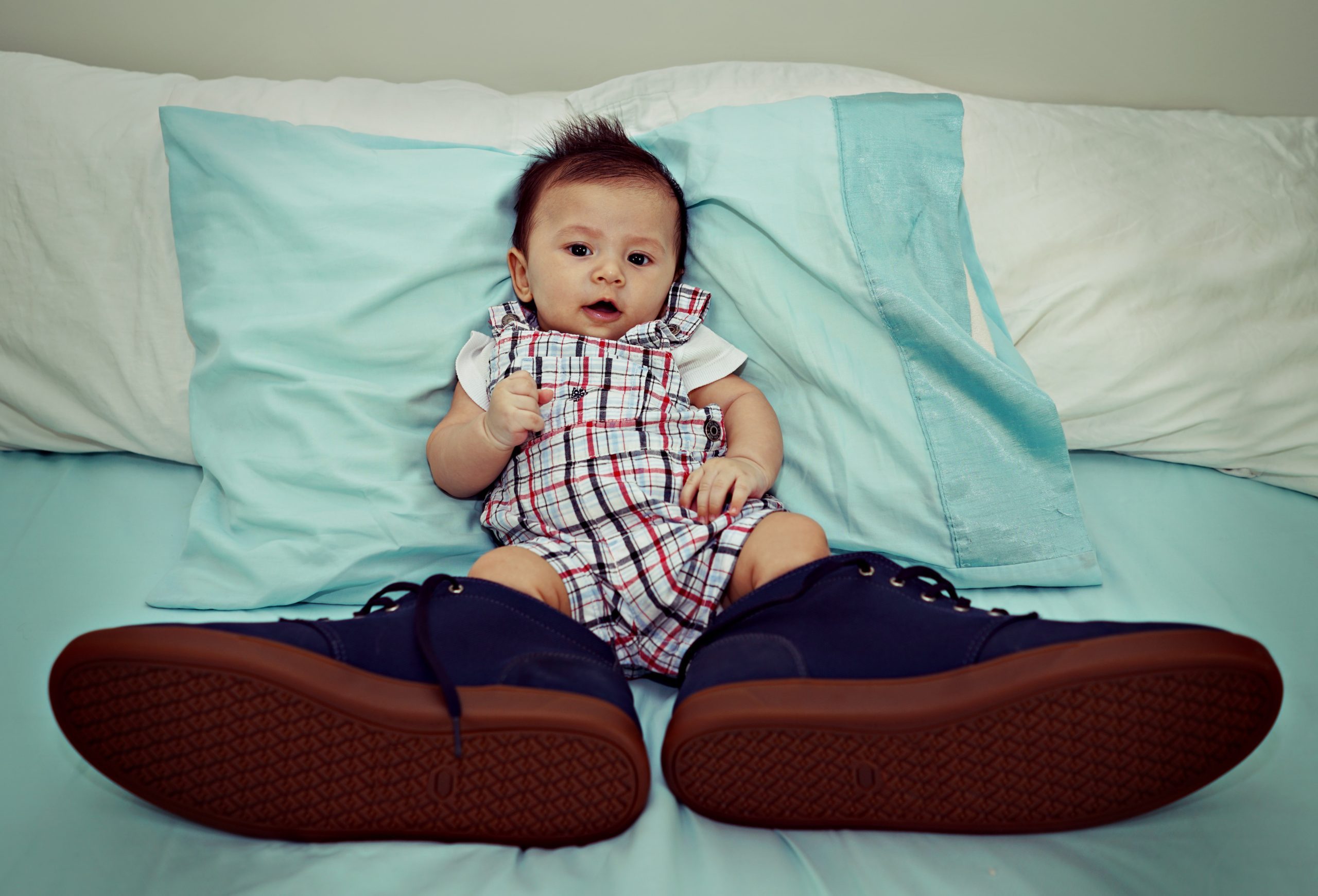 little baby big shoes