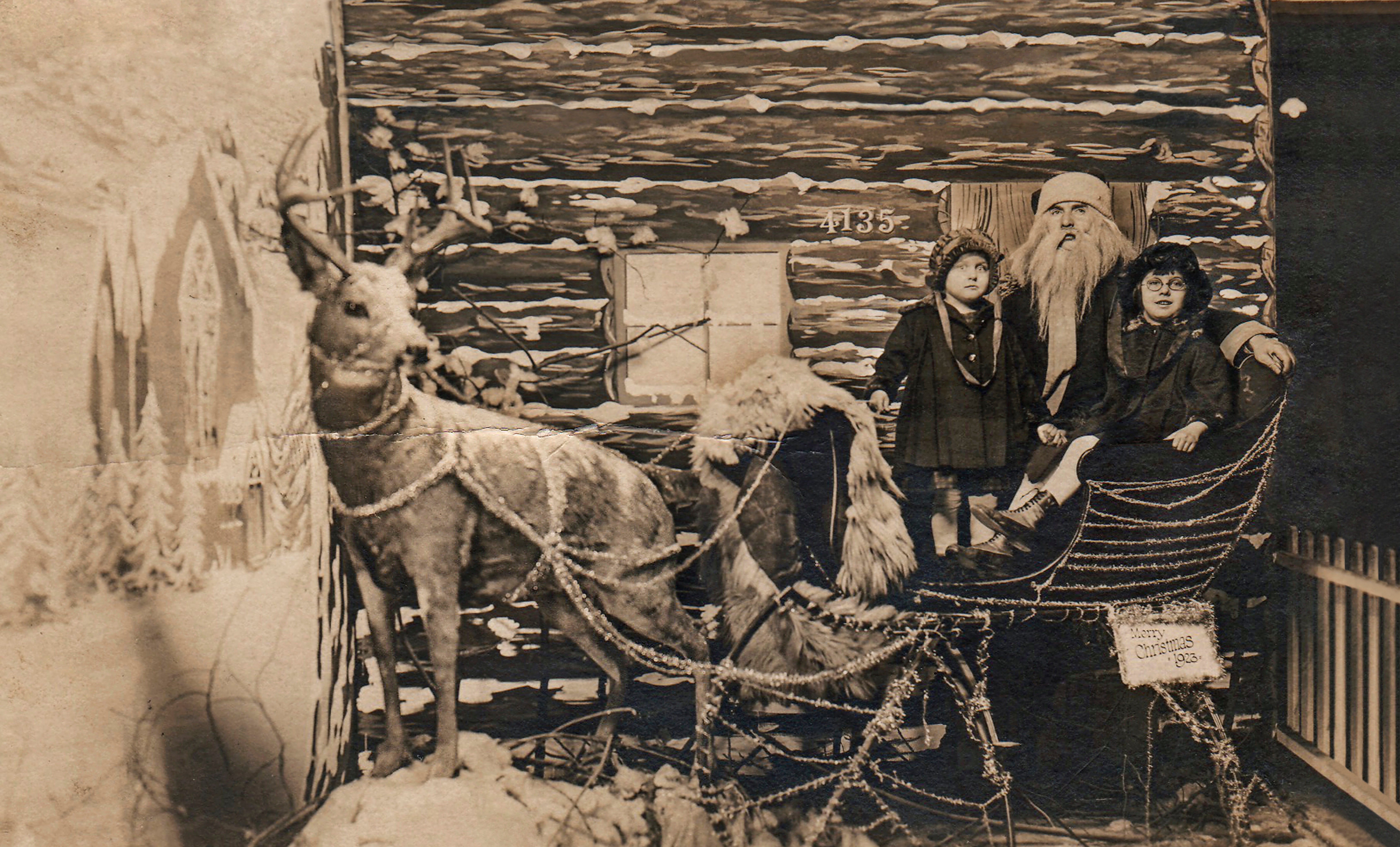 vintage santa