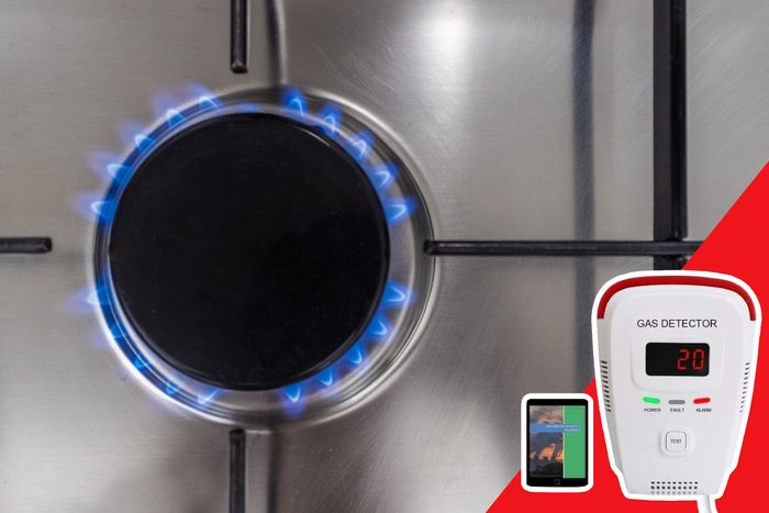 gas leak stovetop