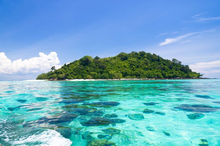 Desert Island Blue Paradise