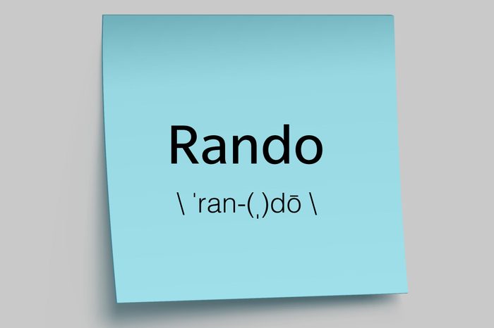 rando sticky note