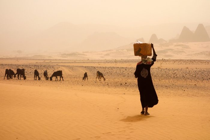 Sandstorm in Sudan