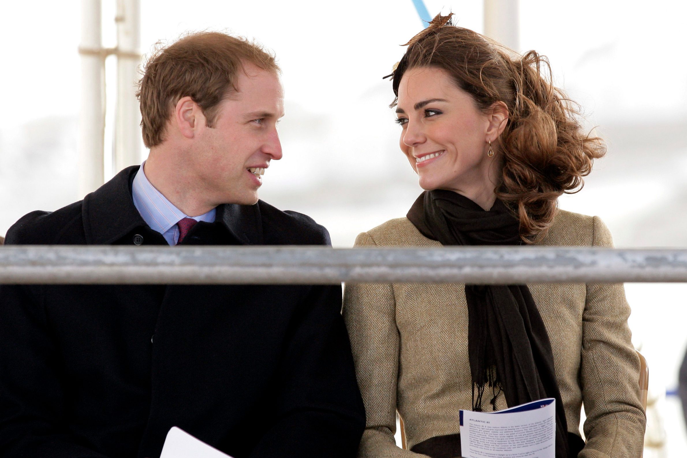 Prince William and Kate Middleton visit Trearddur Bay RNLI Lifeboat Station