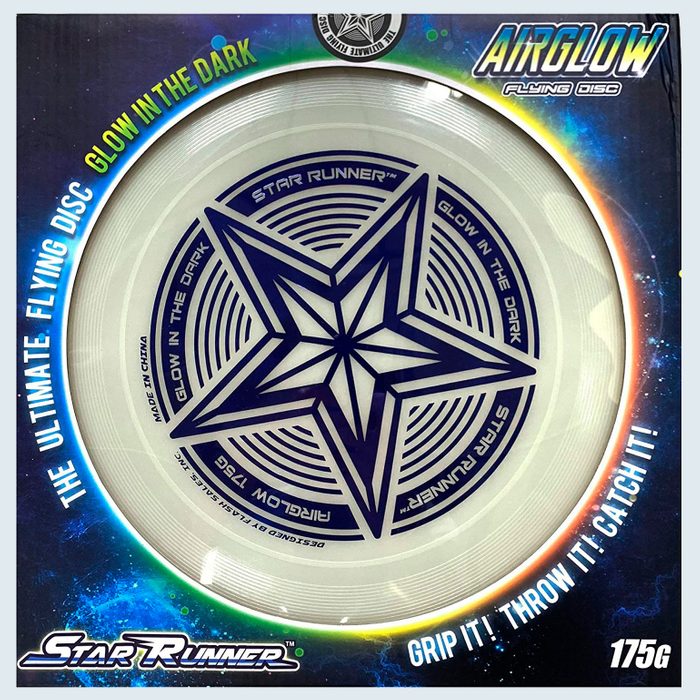 Glowing Flying Disc