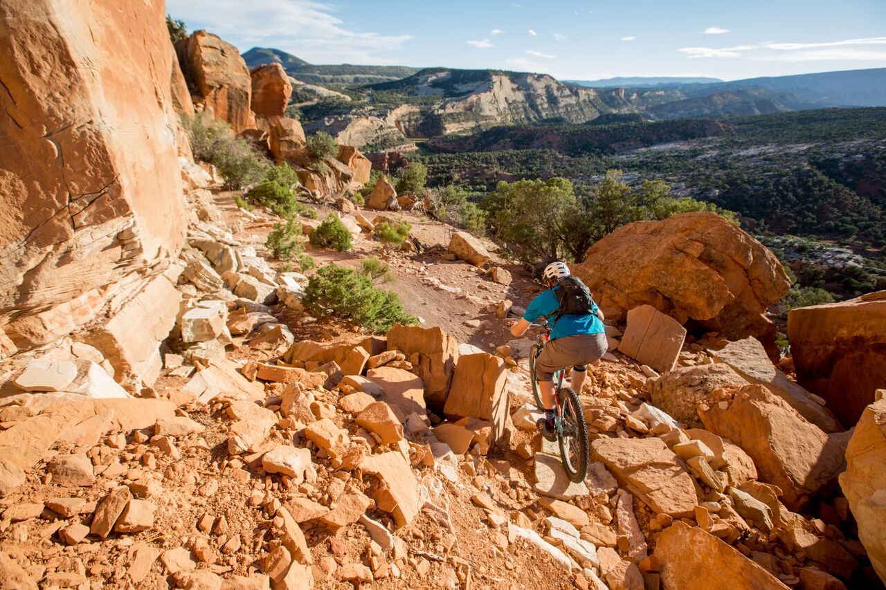wyoming bike trail