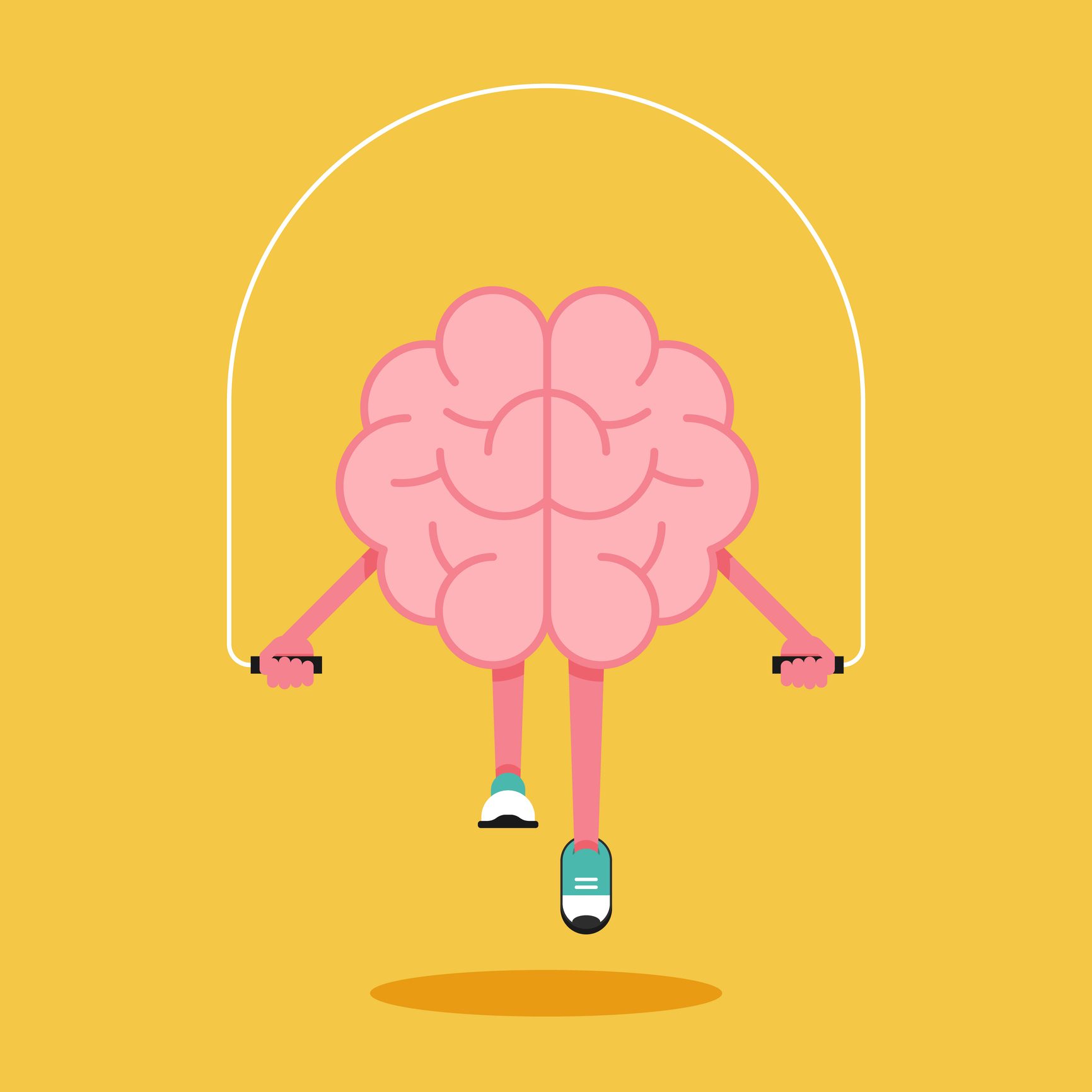Brain Training With Rope Jumping 
