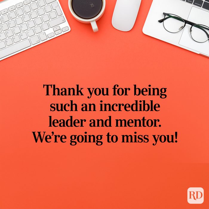 Farewell Messages To A Boss